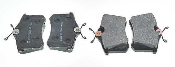 Altrom imports atm d885m - brake pads - rear, metallic