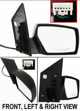 Mirror new primered right hand power passenger side rh ni1321187 963015z060