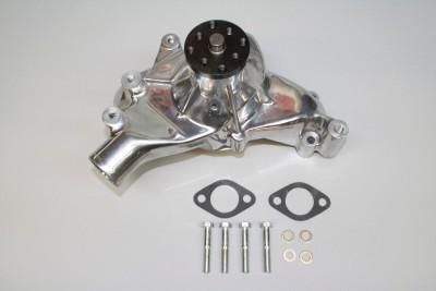 Prw big block chevy mark iv 1969-1987  alum. water pump long style polished 8861