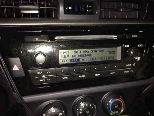 Toyota corolla 2014/2015 radio/cd bluetooth original works