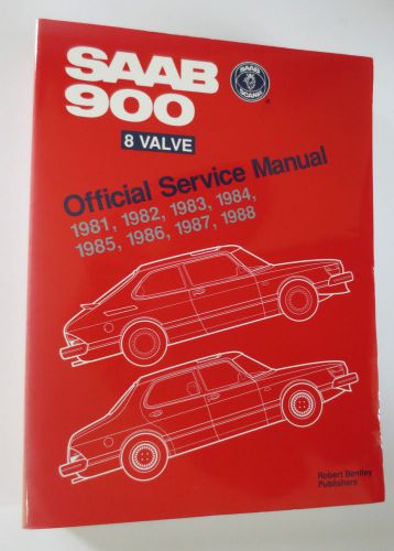 Saab 900 8 valve official service manual 1981 - 1988