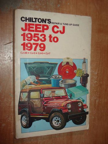 1953-1979 jeep cj service manual shop book 84 93 79 77 75 70 69 68 66 60 repair