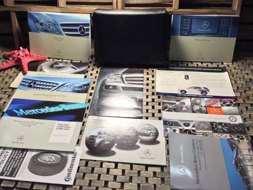 2007 mercedes gl gl320 gl450 owners + navigation book (brand new) ((buy oem))