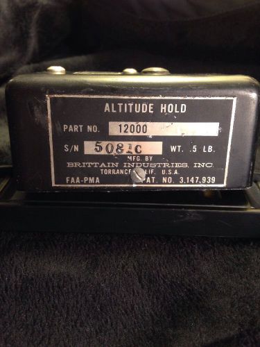 Altitude hold brittain industries