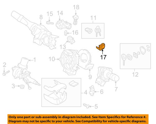 Subaru oem 2013 brz steering column-antenna 88216ca000