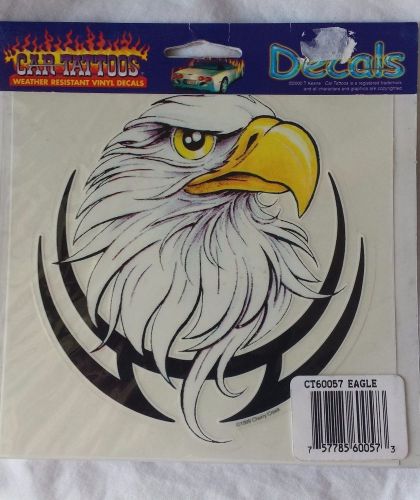 American bald eagle with tribal window vehicle vinyl decal sticker graphic tatto