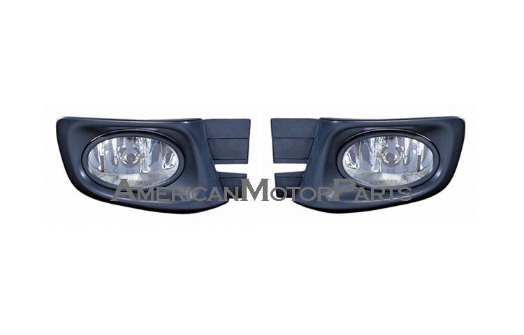 Driver and passenger side replacement fog light fog lamp 05-05 honda accord 4dr