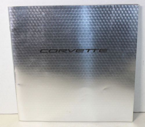 1999 chevrolet corvette dealer showroom brochure