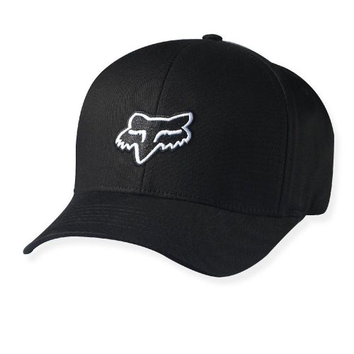 Fox racing black youth legacy flexfit flex-fit hat hats caps cap