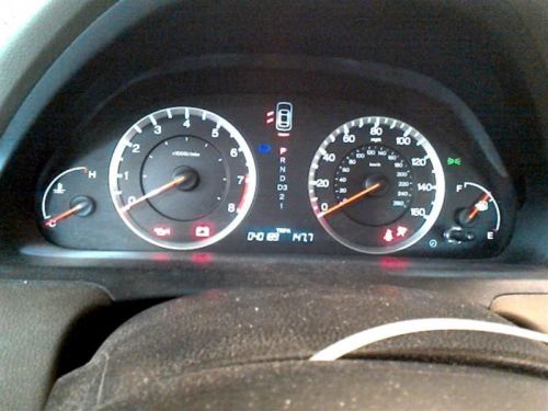 Speedometer 2008-2012 honda accord us market mph sdn 2.4l se automatic #1767079