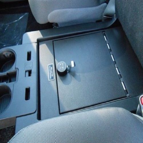 Console vault under front  middle seat gun safe for 15-16 f-150 3-digit keyless