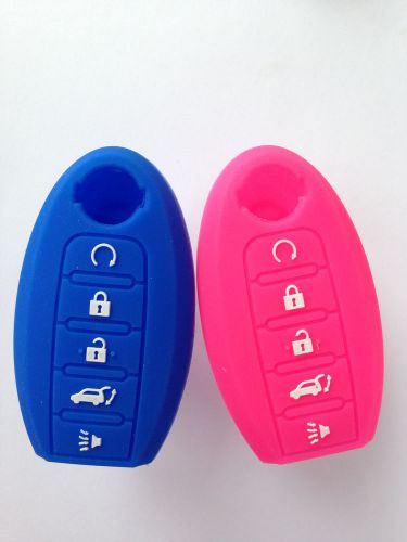 2pcs for nissan pathfinder kr55wk48903 5bts fob skin key cover protector gift