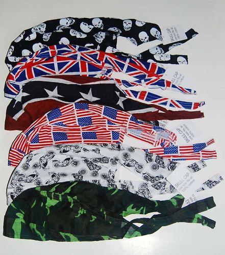 6x bandana skull cap head wrap harley biker motorcycle rider hunter dirt bike mx