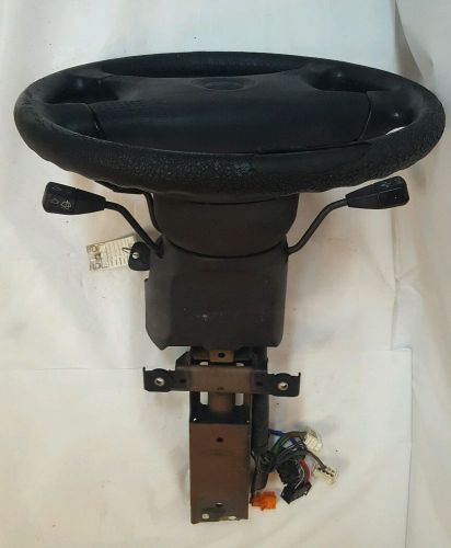 87-91 bmw 535i 535is steering column complete turnkey assembly oem