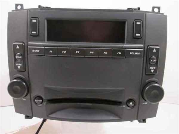 2004 cadillac srx radio cd player oem lkq