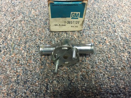 Nos 38-72 chevrolet gmc heater shutt off valve gm 3857131