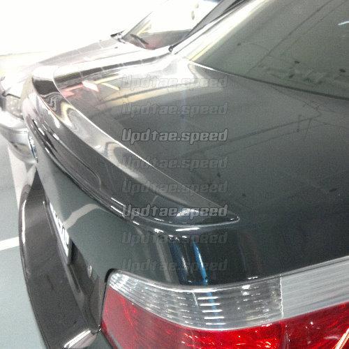 Painted color bmw e60 4d sedan m5 type rear trunk spoiler 04 - 10  528 550 m5  ◙