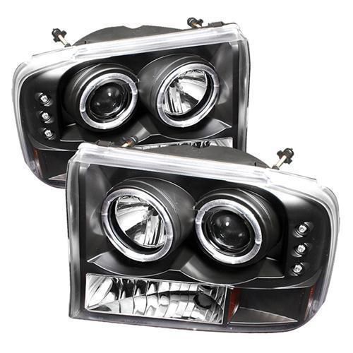 Spyder auto group dual halo led projector headlights 5010339