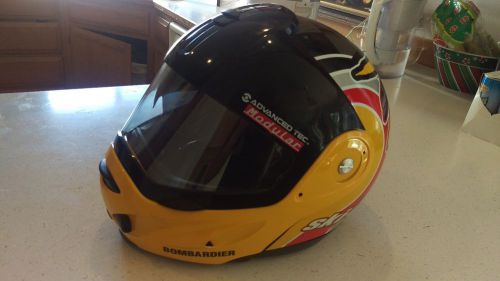 Ski-doo bombardier modular snowmobile helmet xl