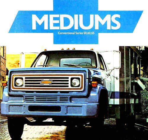 1976 chevy medium conventional truck brochure -cs/ce50-cs/ce60-ce65-me65 tandem