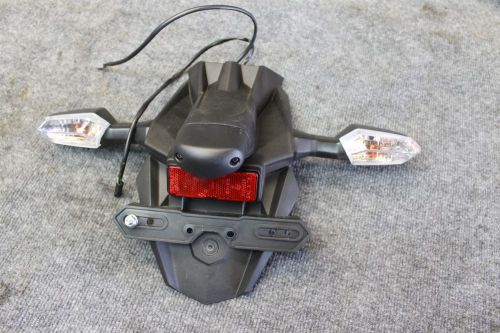 2013 ninja 300 ex300 rear fender turn signals license plate bracket 13 14 15