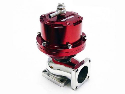 Obx aluminum external 41 mm 41mm 4-bolt flange wastegate waste gate wg red