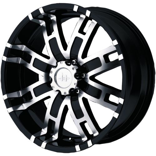 17x8 black helo he835 5x5.5 +0 rims nitto exo grappler lt235/80r17 tires