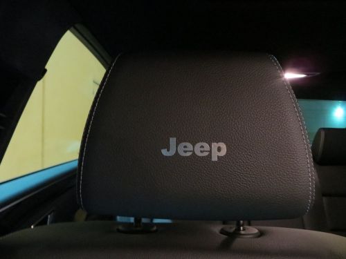 (4pcs) headrest badge sticker decal *jeep*