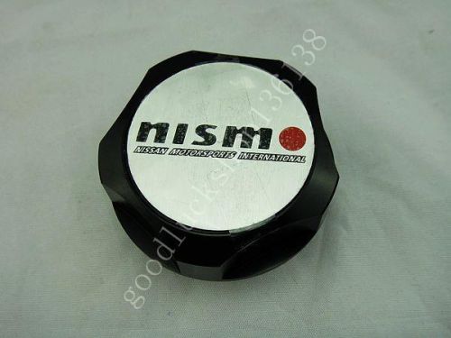 Aluminum oil fuel filler racing engine tank cap cover plug for nissan black w02