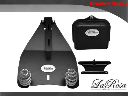 2000-2016 larosa harley softail rigid solo seat mounting kit + 3&#034; coiled springs