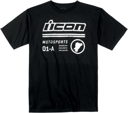 Icon  tee flyryte blk xl