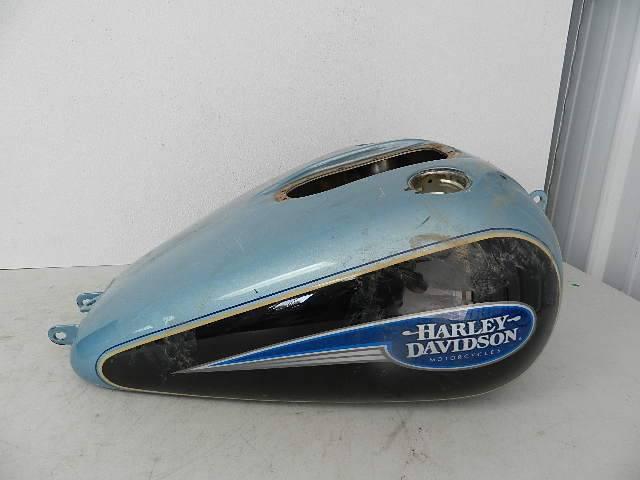 Oem 04-13 harley fxdwg dyna wide glide fuel gas tank dented