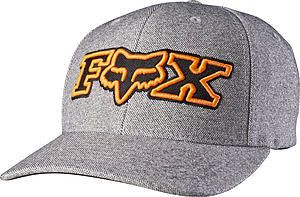 Fox racing another notch youth boys flexfit hat heather gray