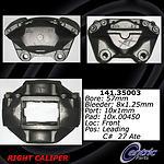 Centric parts 141.35003 front right rebuilt caliper with hardware