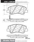 Centric parts 105.15930 front super premium ceramic pads