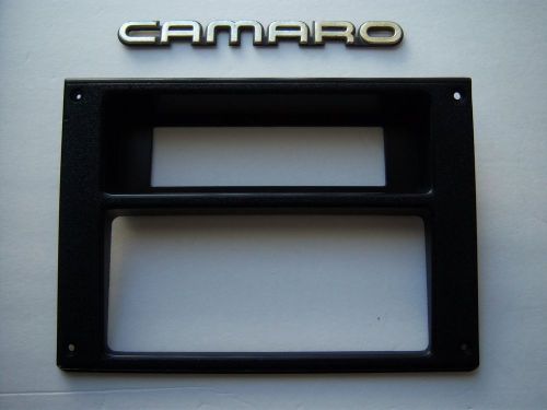 Camaro,z28,iroc--dash radio bezels trim