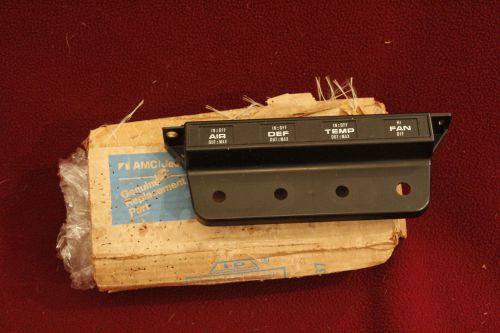 1972-75 nos amc cj jeep heater control panel nos price lowered