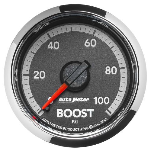 Auto meter 8509 dodge factory match; boost gauge