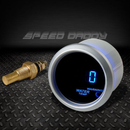 2&#034; 52mm digital blue led 40-120°c racing water temperature gauge/gauges meter