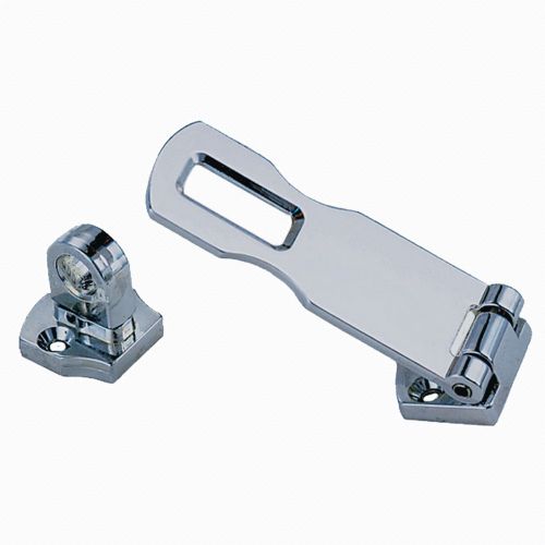 New perko 1194dp0chr swivel eye hasp - 3&#034; - chrome plated zinc