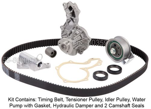 Genuine oem quality continental timing belt kit w/ water pump tensioner &amp; idler