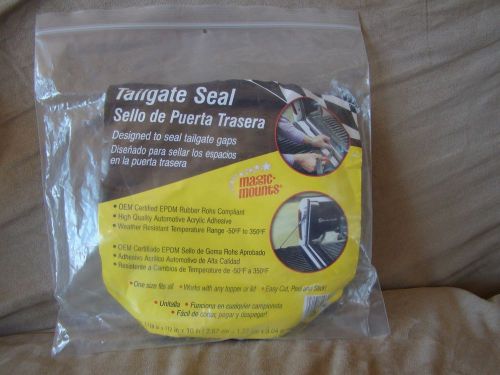 Magic mounts  tailgate seal 10 foot long, all 1 piece, you cut to fit