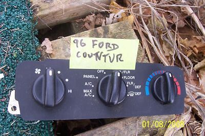 96 - ford - contour-   ac / heater controler