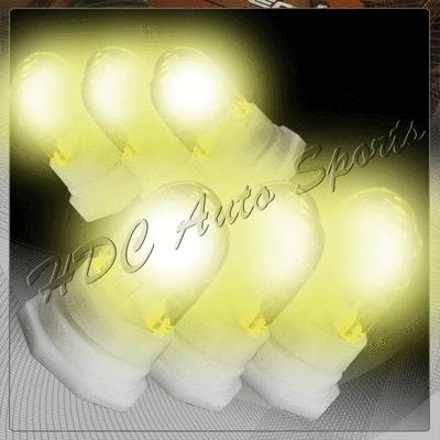 120w 6 hid yellow bulbs hide-a-way emergency hazard warning strobe light system