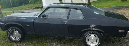 &#039;73 black chevy nova