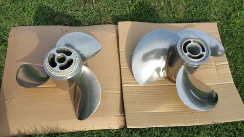 Volvo penta boat propeller set f3 duo prop 3857564 kit reconditioned like new