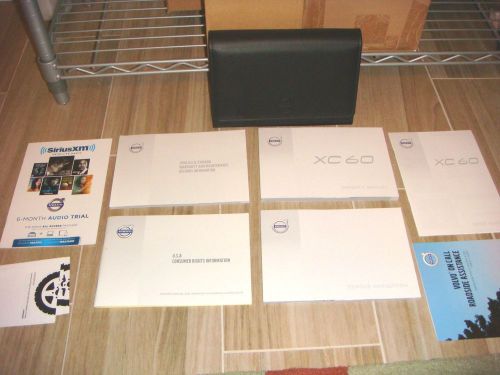 Authentic 2016 volvo xc60 owners manual inc/ sensus navigation (oem) j2368