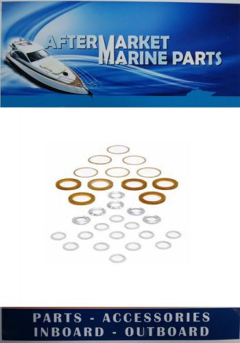 Volvo penta ad40b, aqad40a, aqad40b, aqd40a, md40 fuel system sealing washer kit