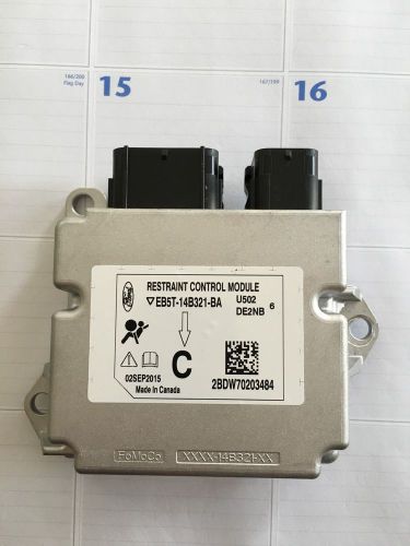 Restraint control module ford