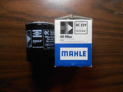 Porsche 1995-1998 mahle oil filter oc-229